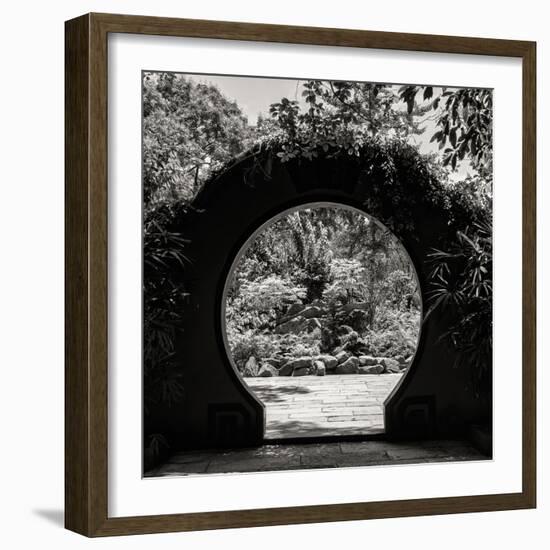 China 10MKm2 Collection - Chinese Arch Garden-Philippe Hugonnard-Framed Photographic Print