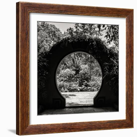 China 10MKm2 Collection - Chinese Arch Garden-Philippe Hugonnard-Framed Photographic Print