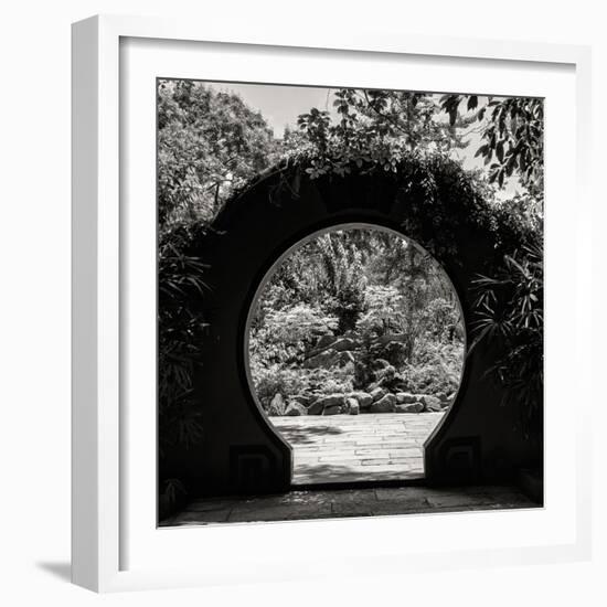 China 10MKm2 Collection - Chinese Arch Garden-Philippe Hugonnard-Framed Photographic Print