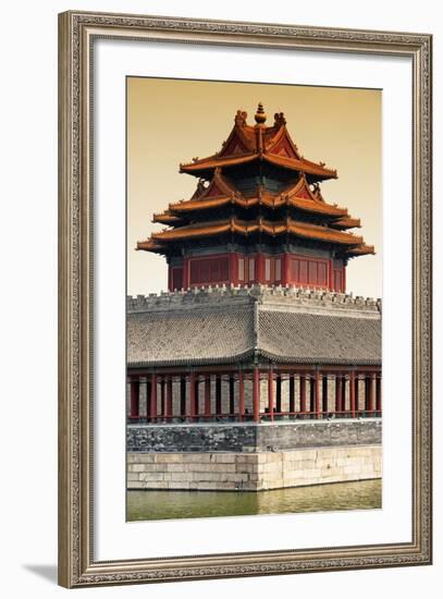 China 10MKm2 Collection - Chinese Architecture at Sunset - Forbidden City - Beijing-Philippe Hugonnard-Framed Photographic Print