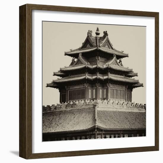 China 10MKm2 Collection - Chinese Architecture - Forbidden City - Beijing-Philippe Hugonnard-Framed Photographic Print