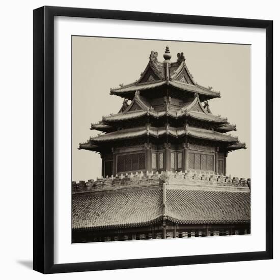 China 10MKm2 Collection - Chinese Architecture - Forbidden City - Beijing-Philippe Hugonnard-Framed Photographic Print