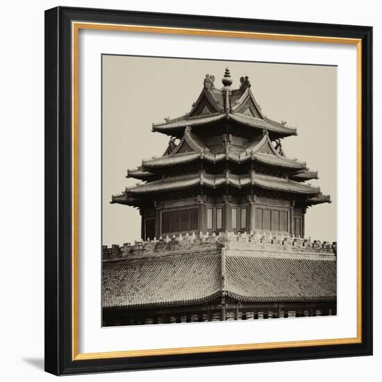 China 10MKm2 Collection - Chinese Architecture - Forbidden City - Beijing-Philippe Hugonnard-Framed Photographic Print