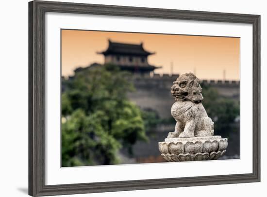 China 10MKm2 Collection - Chinese Architecture-Philippe Hugonnard-Framed Photographic Print