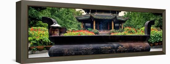 China 10MKm2 Collection - Chinese Buddhist Temple-Philippe Hugonnard-Framed Premier Image Canvas