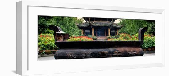 China 10MKm2 Collection - Chinese Buddhist Temple-Philippe Hugonnard-Framed Photographic Print