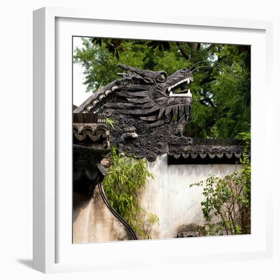 China 10MKm2 Collection - Chinese Dragon Head-Philippe Hugonnard-Framed Photographic Print