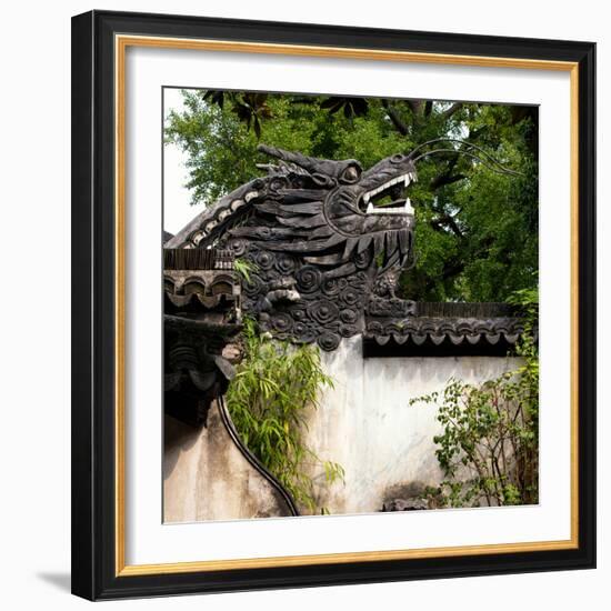 China 10MKm2 Collection - Chinese Dragon Head-Philippe Hugonnard-Framed Photographic Print