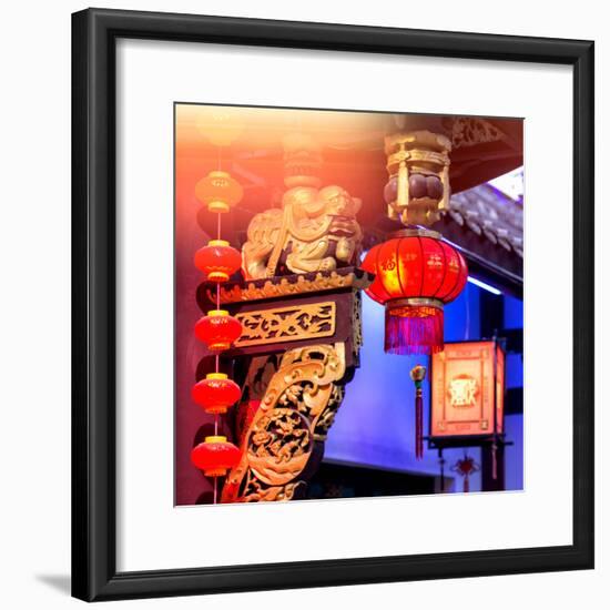 China 10MKm2 Collection - Chinese Lanterns-Philippe Hugonnard-Framed Photographic Print