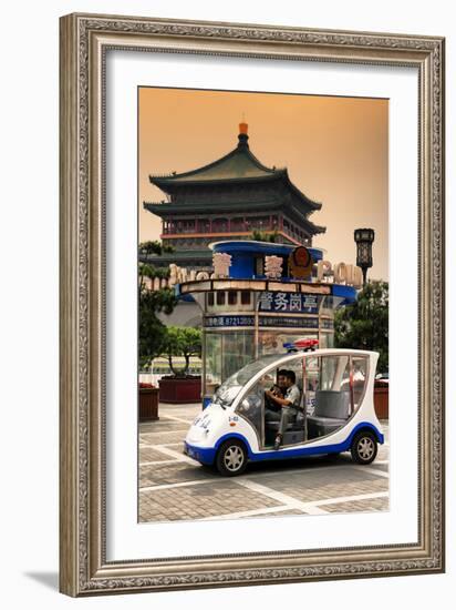 China 10MKm2 Collection - Chinese Police Car-Philippe Hugonnard-Framed Photographic Print