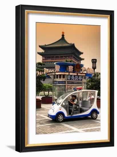 China 10MKm2 Collection - Chinese Police Car-Philippe Hugonnard-Framed Photographic Print