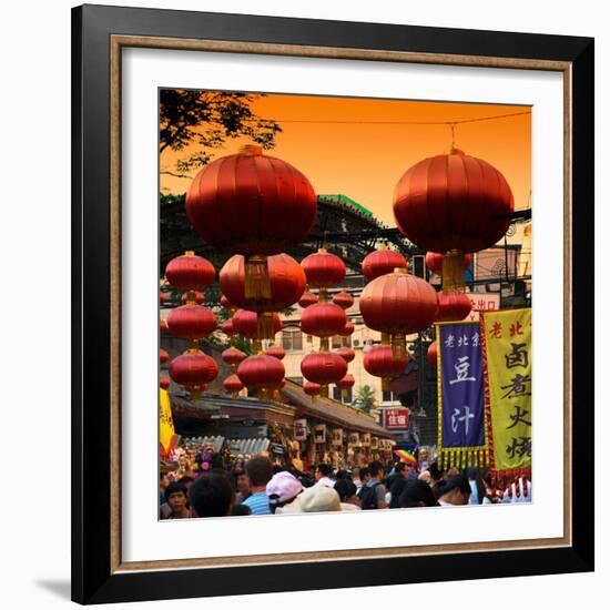 China 10MKm2 Collection - Chinese Street Atmosphere-Philippe Hugonnard-Framed Photographic Print