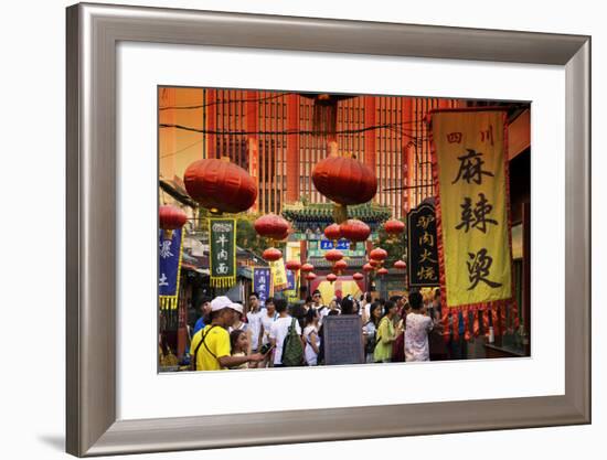 China 10MKm2 Collection - Chinese Street Atmosphere-Philippe Hugonnard-Framed Photographic Print