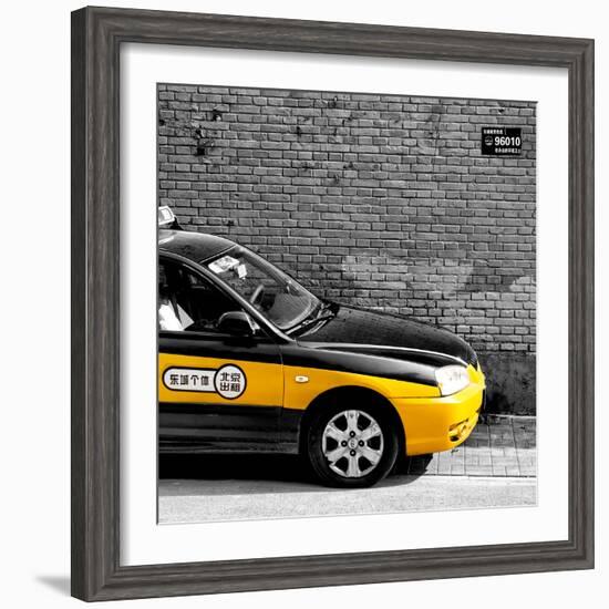 China 10MKm2 Collection - Chinese Taxi-Philippe Hugonnard-Framed Photographic Print