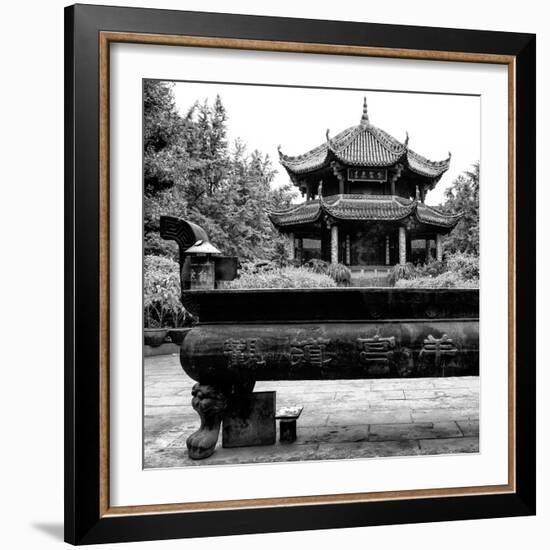 China 10MKm2 Collection - Chinese Temple-Philippe Hugonnard-Framed Photographic Print