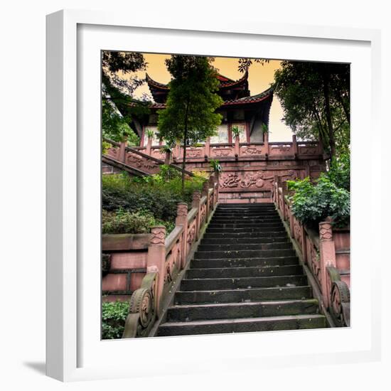 China 10MKm2 Collection - Chinese Temple-Philippe Hugonnard-Framed Photographic Print