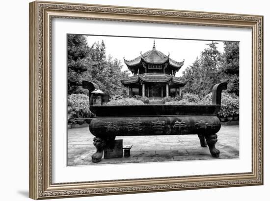 China 10MKm2 Collection - Chinese Temple-Philippe Hugonnard-Framed Photographic Print