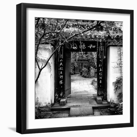 China 10MKm2 Collection - Chinese Traditional Door entry-Philippe Hugonnard-Framed Photographic Print