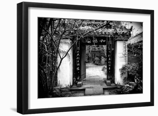 China 10MKm2 Collection - Chinese Traditional Door entry-Philippe Hugonnard-Framed Photographic Print