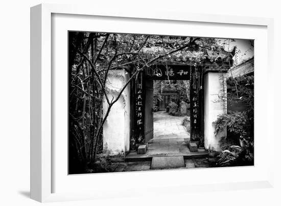 China 10MKm2 Collection - Chinese Traditional Door entry-Philippe Hugonnard-Framed Photographic Print