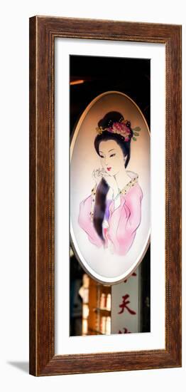 China 10MKm2 Collection - Chinese Woman Sign-Philippe Hugonnard-Framed Photographic Print