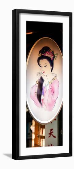 China 10MKm2 Collection - Chinese Woman Sign-Philippe Hugonnard-Framed Photographic Print