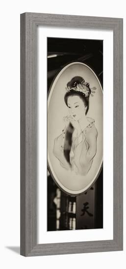 China 10MKm2 Collection - Chinese Woman Sign-Philippe Hugonnard-Framed Photographic Print