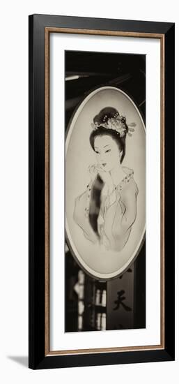 China 10MKm2 Collection - Chinese Woman Sign-Philippe Hugonnard-Framed Photographic Print