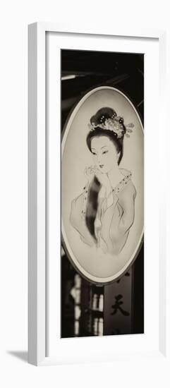 China 10MKm2 Collection - Chinese Woman Sign-Philippe Hugonnard-Framed Photographic Print