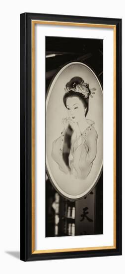 China 10MKm2 Collection - Chinese Woman Sign-Philippe Hugonnard-Framed Photographic Print