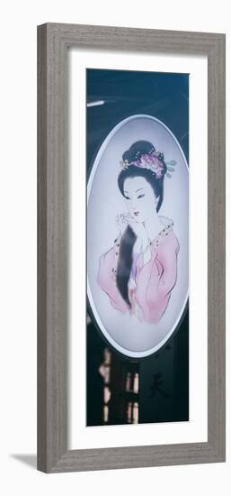 China 10MKm2 Collection - Chinese Woman Sign-Philippe Hugonnard-Framed Photographic Print