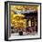 China 10MKm2 Collection - Classical Chinese Pavilion in Autumn-Philippe Hugonnard-Framed Photographic Print