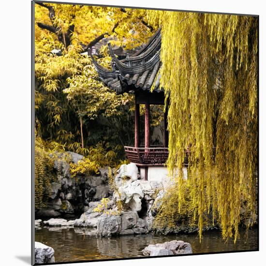 China 10MKm2 Collection - Classical Chinese Pavilion in Autumn-Philippe Hugonnard-Mounted Photographic Print