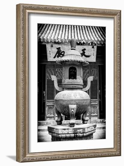 China 10MKm2 Collection - Detail Buddhist Temple-Philippe Hugonnard-Framed Photographic Print