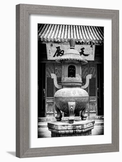 China 10MKm2 Collection - Detail Buddhist Temple-Philippe Hugonnard-Framed Photographic Print