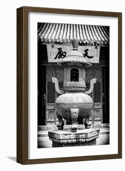 China 10MKm2 Collection - Detail Buddhist Temple-Philippe Hugonnard-Framed Photographic Print