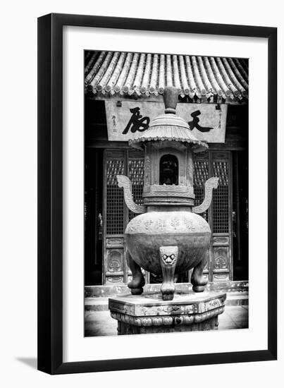 China 10MKm2 Collection - Detail Buddhist Temple-Philippe Hugonnard-Framed Photographic Print