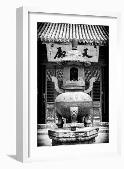 China 10MKm2 Collection - Detail Buddhist Temple-Philippe Hugonnard-Framed Photographic Print