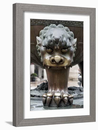 China 10MKm2 Collection - Detail Buddhist Temple-Philippe Hugonnard-Framed Photographic Print