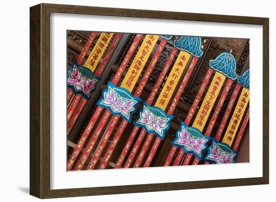 China 10MKm2 Collection - Detail of Buddhist Temple-Philippe Hugonnard-Framed Photographic Print