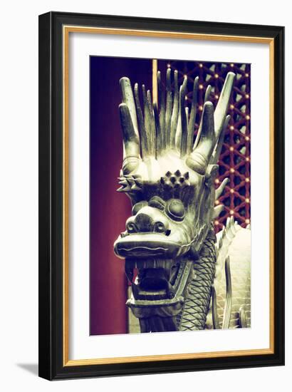 China 10MKm2 Collection - Detail of Dragon-Philippe Hugonnard-Framed Photographic Print