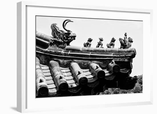 China 10MKm2 Collection - Detail of Lama Temple-Philippe Hugonnard-Framed Photographic Print