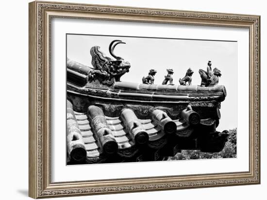 China 10MKm2 Collection - Detail of Lama Temple-Philippe Hugonnard-Framed Photographic Print