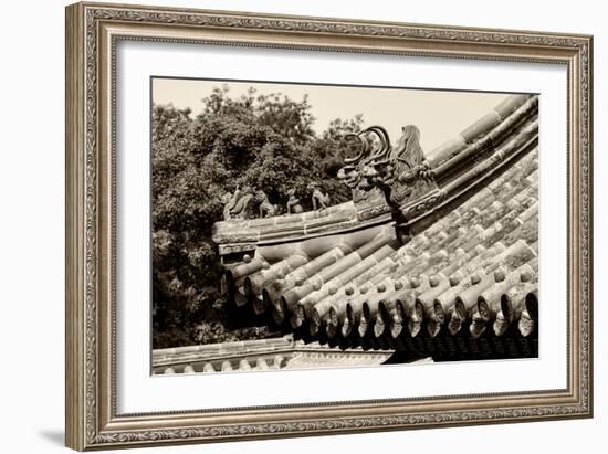 China 10MKm2 Collection - Detail of Lama Temple-Philippe Hugonnard-Framed Photographic Print