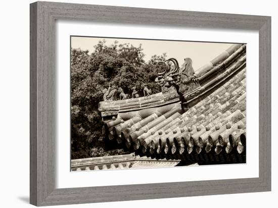 China 10MKm2 Collection - Detail of Lama Temple-Philippe Hugonnard-Framed Photographic Print