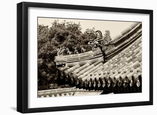 China 10MKm2 Collection - Detail of Lama Temple-Philippe Hugonnard-Framed Photographic Print