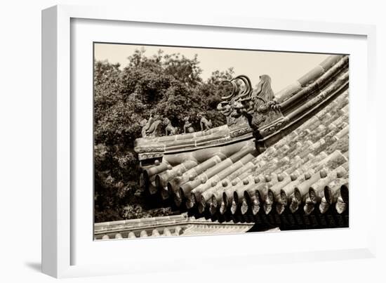 China 10MKm2 Collection - Detail of Lama Temple-Philippe Hugonnard-Framed Photographic Print