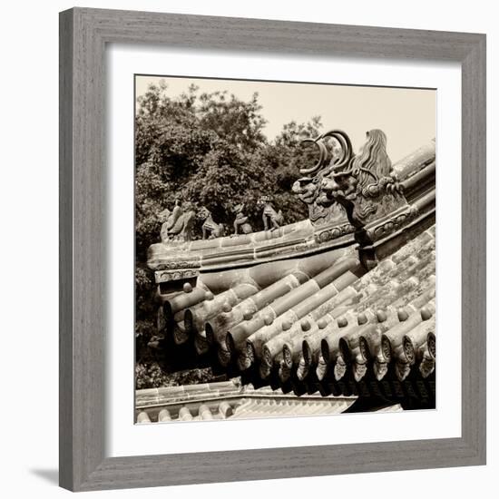 China 10MKm2 Collection - Detail of Lama Temple-Philippe Hugonnard-Framed Photographic Print