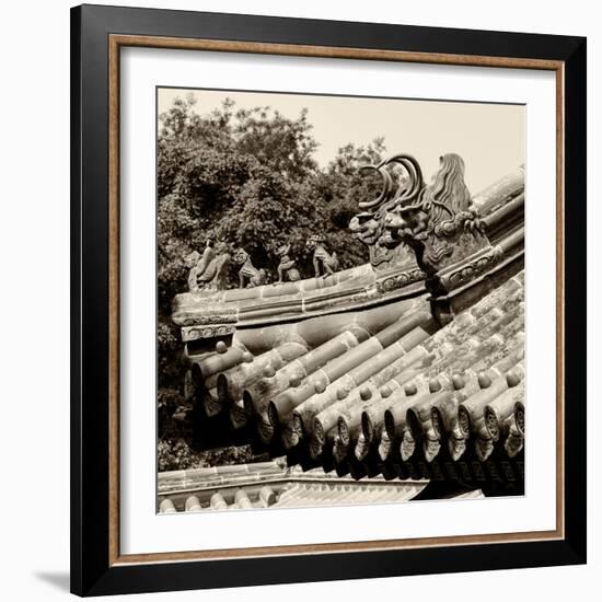 China 10MKm2 Collection - Detail of Lama Temple-Philippe Hugonnard-Framed Photographic Print