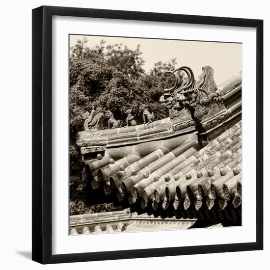 China 10MKm2 Collection - Detail of Lama Temple-Philippe Hugonnard-Framed Photographic Print